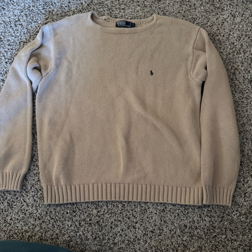 Ralph Lauren Tan Sweater